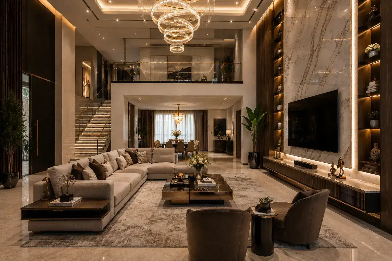 Residential interior design Bangalore by Skyline Spaces